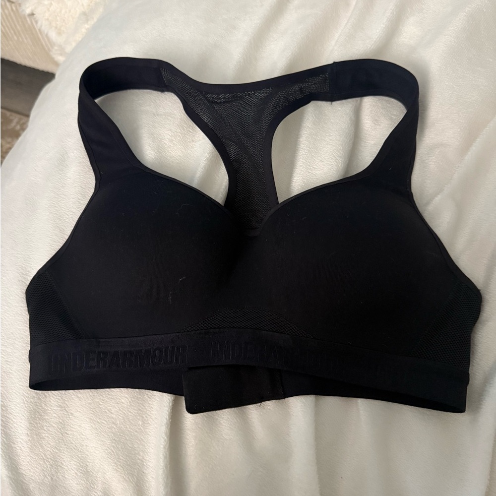 Under Armour Black Racerback Sports Bra
